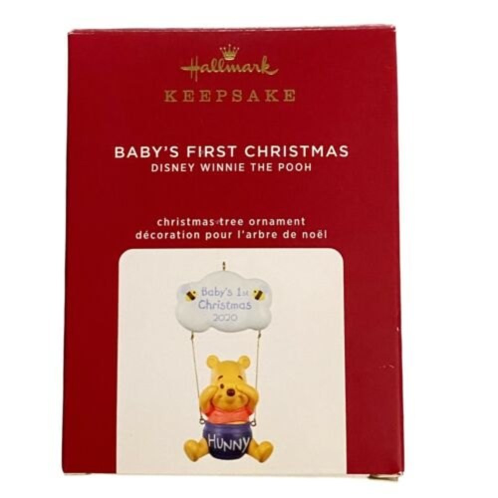 Hallmark Keepsake Baby's First Christmas Ornament  Disney Winnie the Pooh 2020